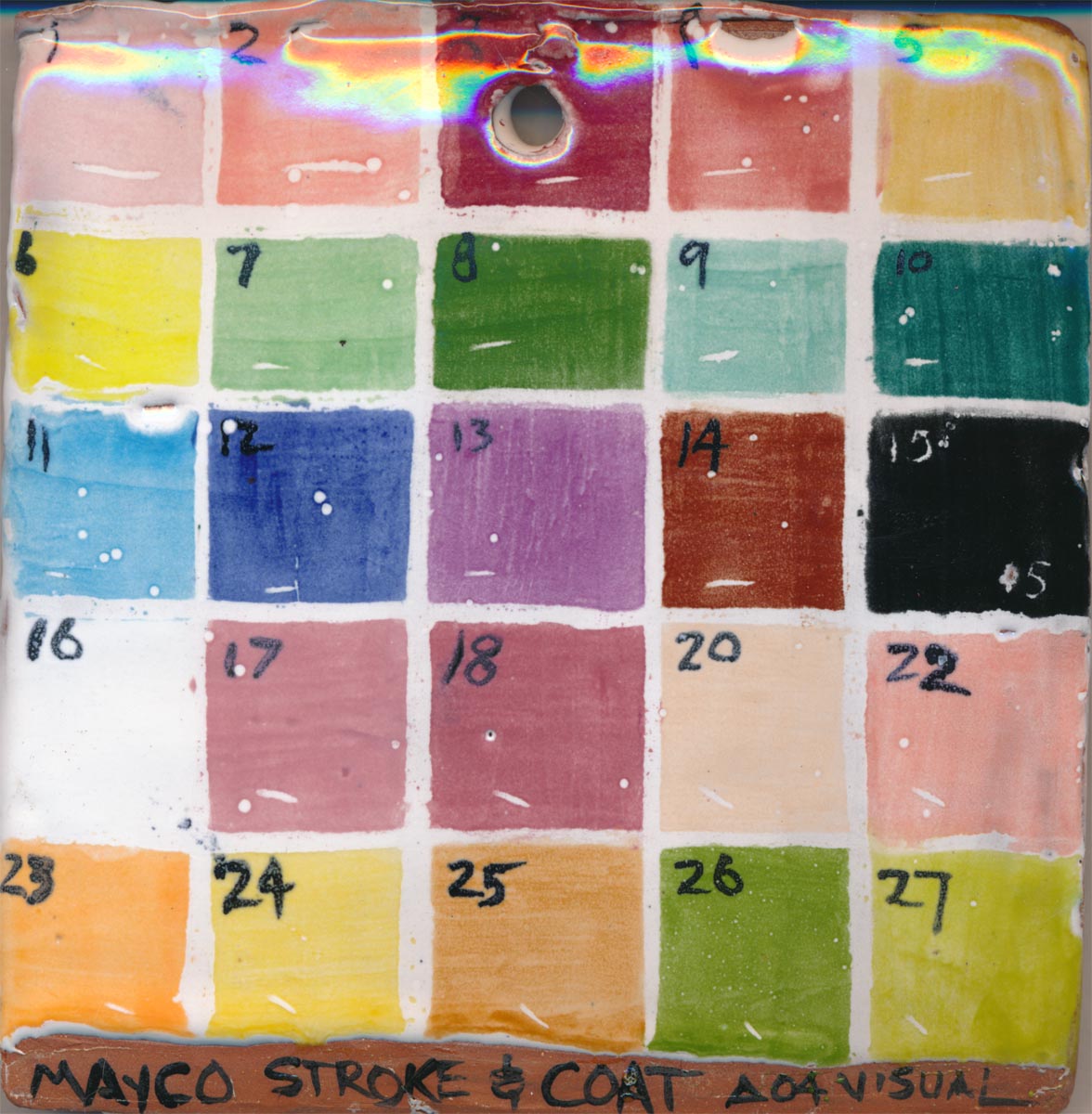Mayco Underglaze Color Chart